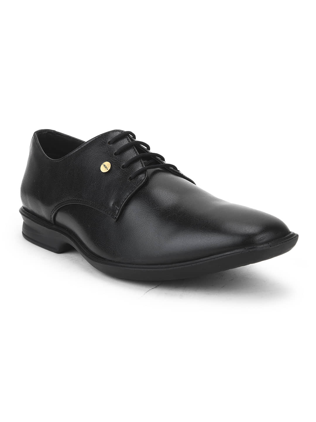 Liberty - Black Men's Derby Formal Shoes - Formal Shoes | Buy online on ZillyBuy