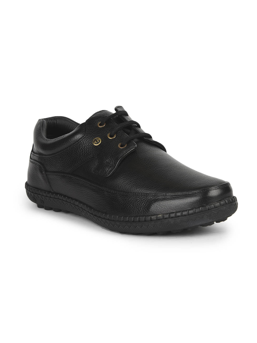     			Liberty - Black Men's Derby Formal Shoes