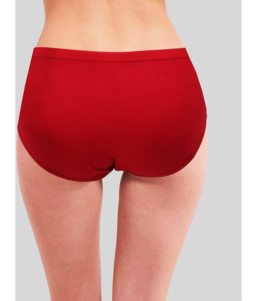 RC. ROYAL CLASS Pack of 12 Cotton Solid Women's Hipster ( Multi Color )