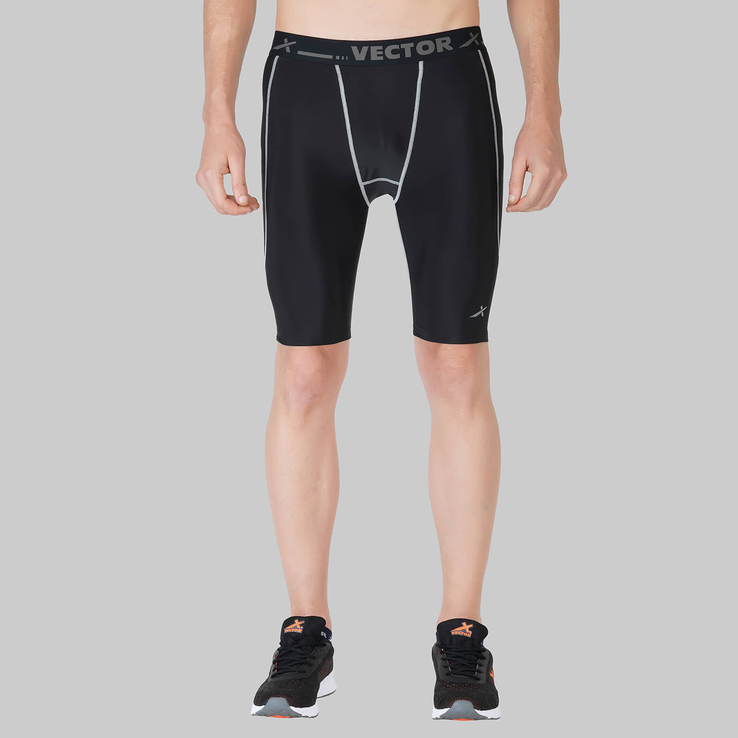 Vector X - Black Polyester Lycra Men's Cycling Shorts ( Pack of 1 ) Vector X - Black Polyester Lycra Men's Cycling Shorts ( Pack of 1 )