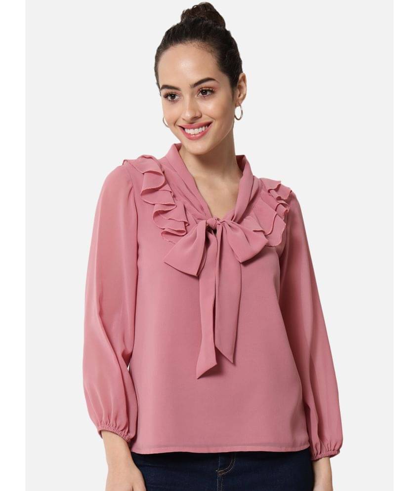 ALL WAYS YOU Women's Polyester Regular Top ( Pink ) ALL WAYS YOU Women's Polyester Regular Top ( Pink )