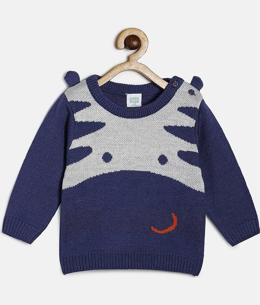 MINI KLUB Baby Boys Navy Sweater Pack Of 1