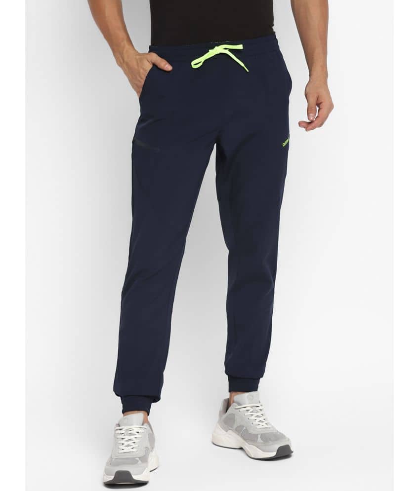 OFF LIMITS - Navy Polyester Men's Sports Joggers ( Pack of 1 ) - Track Pants | Buy online on ZillyBuy
