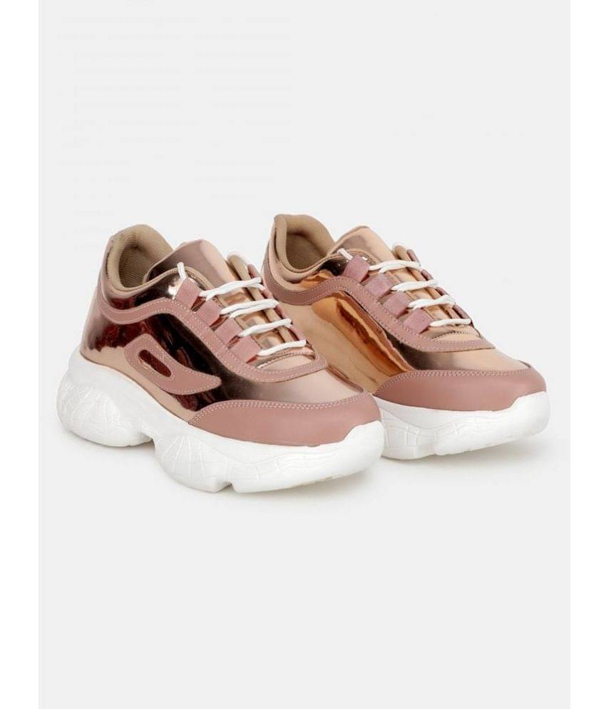     			OneShine - Gold Women's Sneakers