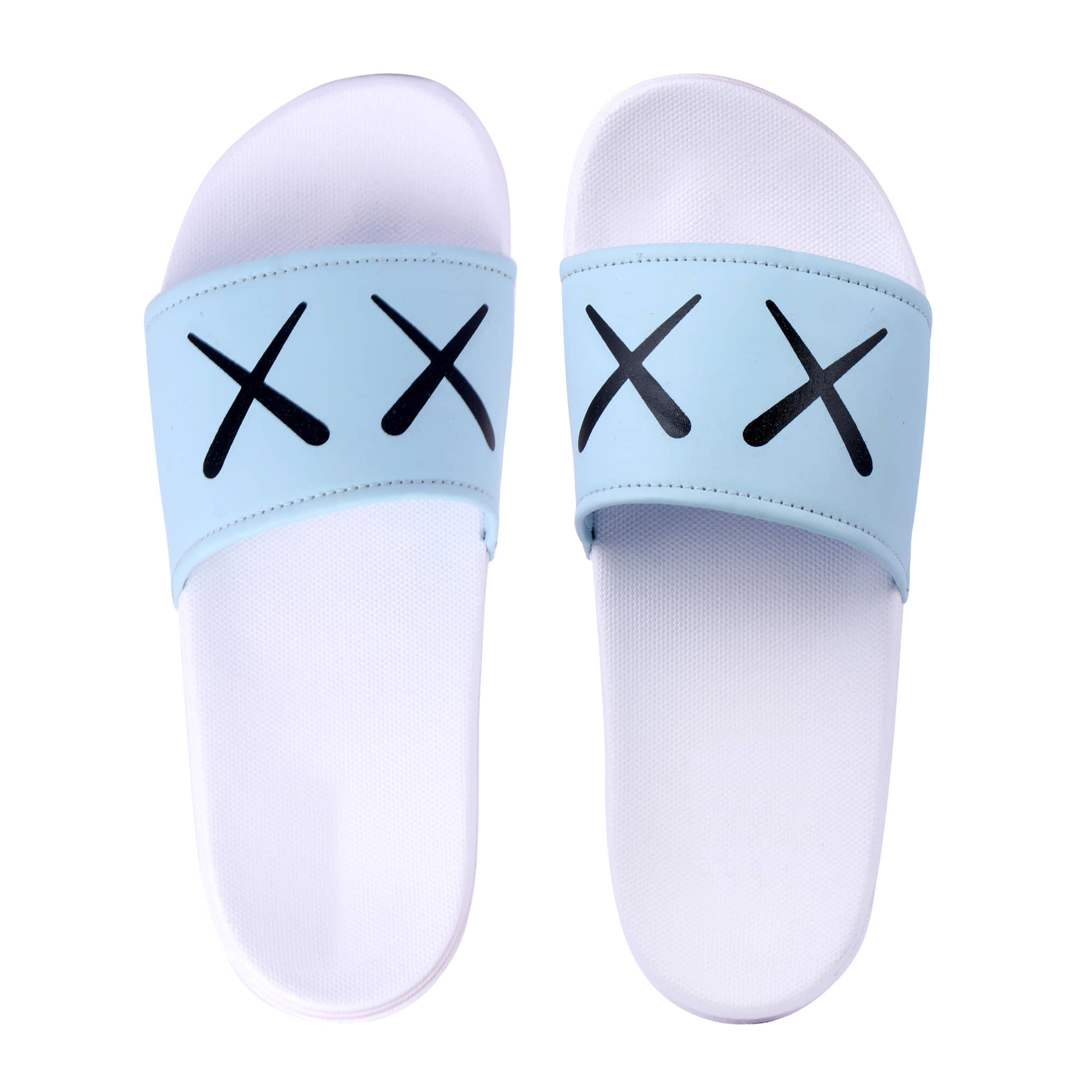 PERY PAO - Light Blue Men's Slide Flip Flop