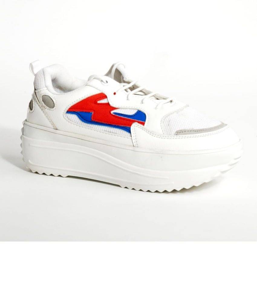     			RapidBox - Red Women's Sneakers