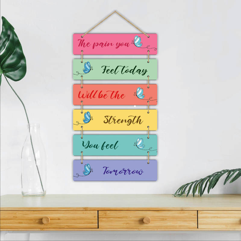     			Saf Wood Rectangular Decoratives Panel Multi - Pack of 6