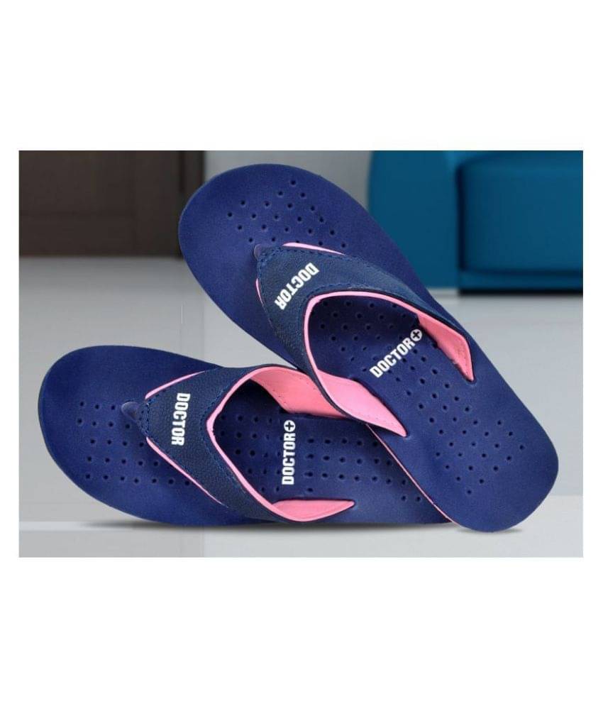     			Squash - Blue Women's Thong Flip Flop