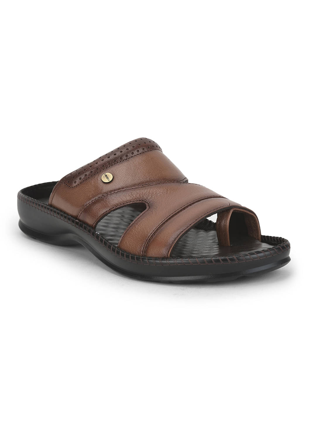     			Liberty - Tan Men's Leather Slipper