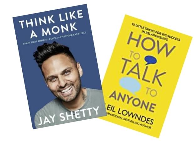     			Think Like A Monk+How to talk to anyone
