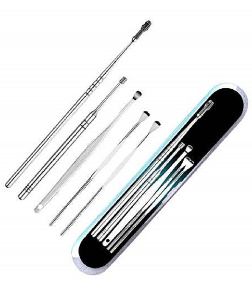     			Gkboss Resuable Ear Wax Cleaner Tool Set with Storage Box - 6 Pc