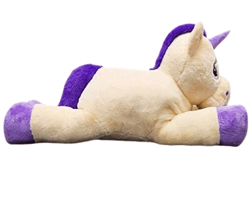 Kids Wonders Baby Soft Toy | Comfortable Soft Plush Cushion Toy for Baby | Pack of 1 | Unicorn Toy Cream