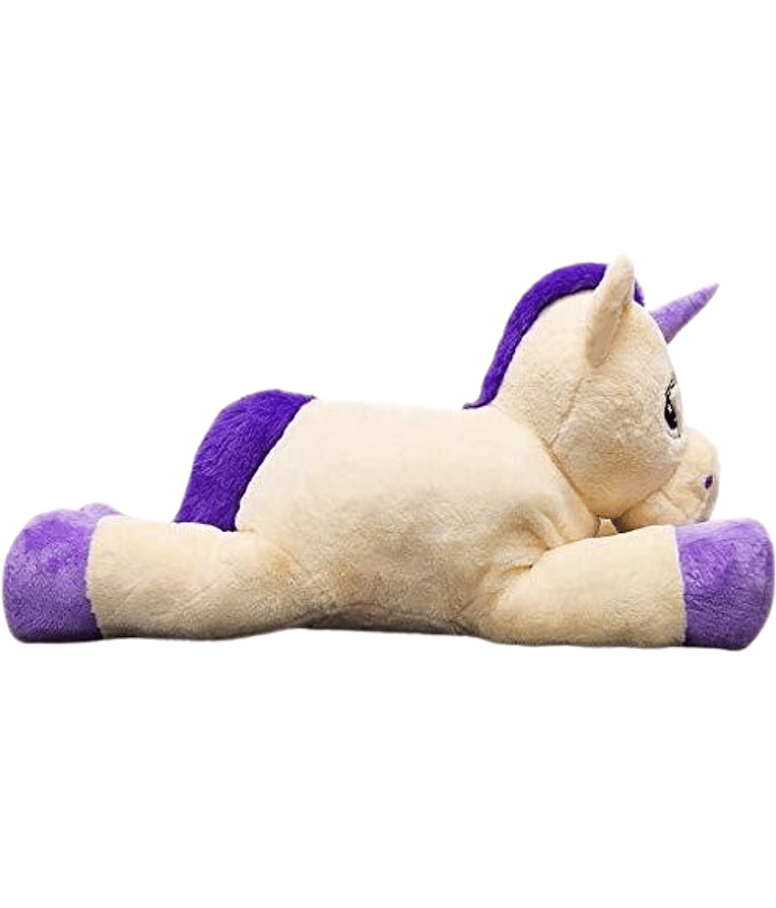 Kids Wonders Baby Soft Toy | Comfortable Soft Plush Cushion Toy for Baby | Pack of 1 | Unicorn Toy Cream - Toys and Games | Buy online on ZillyBuy