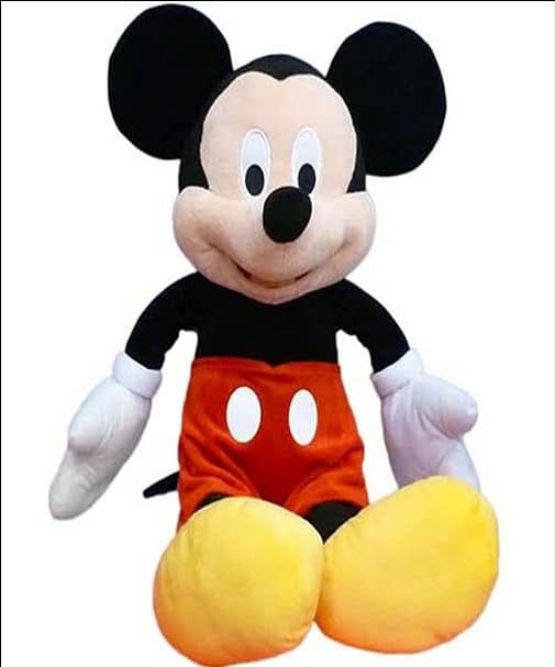 Kids Wonders Baby Soft Toy | Comfortable Soft Plush Cushion Toy for Baby | Pack of 1 | Toy Mickey