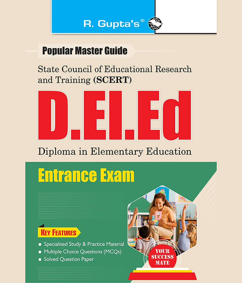 SCERT Delhi : D.El.Ed Entrance Exam Guide - Stationery | Buy online on ZillyBuy