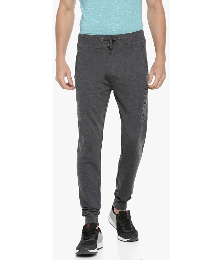 Force NXT - Grey Cotton Men's Joggers ( Pack of 1 ) - Track Pants | Buy online on ZillyBuy