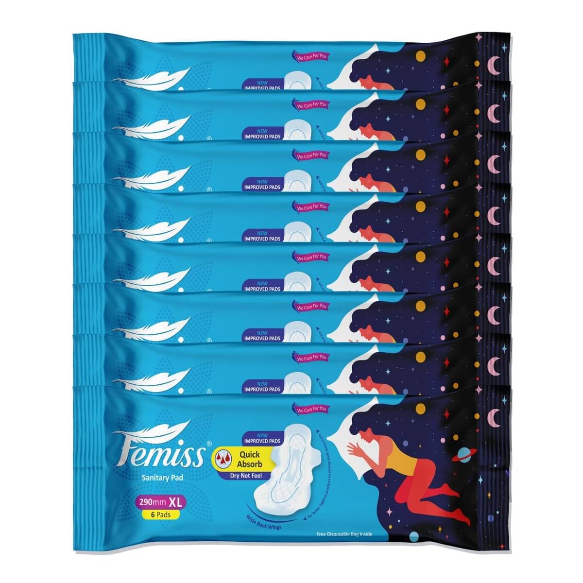     			Femiss - Cottony XL Maxi Regular Sanitary Pad