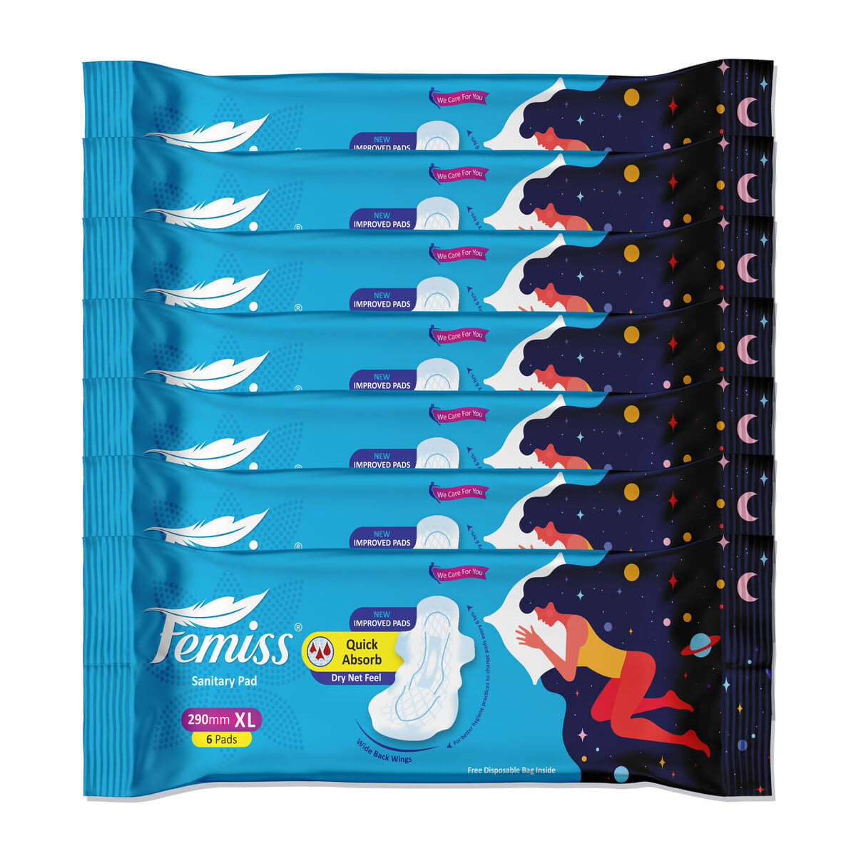     			Femiss - Cottony XL Maxi Regular Sanitary Pad