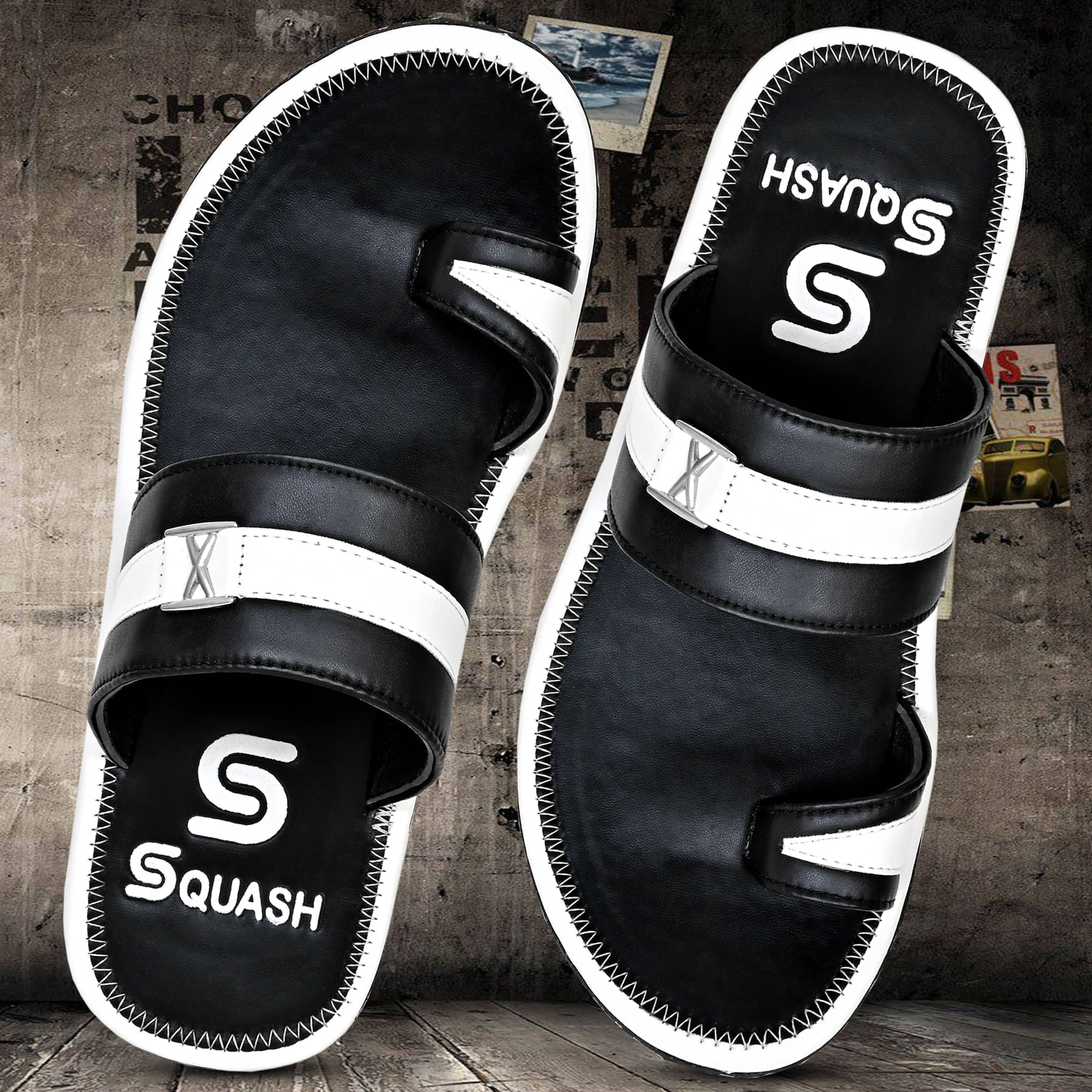     			Squash - Black Men's Daily Slipper