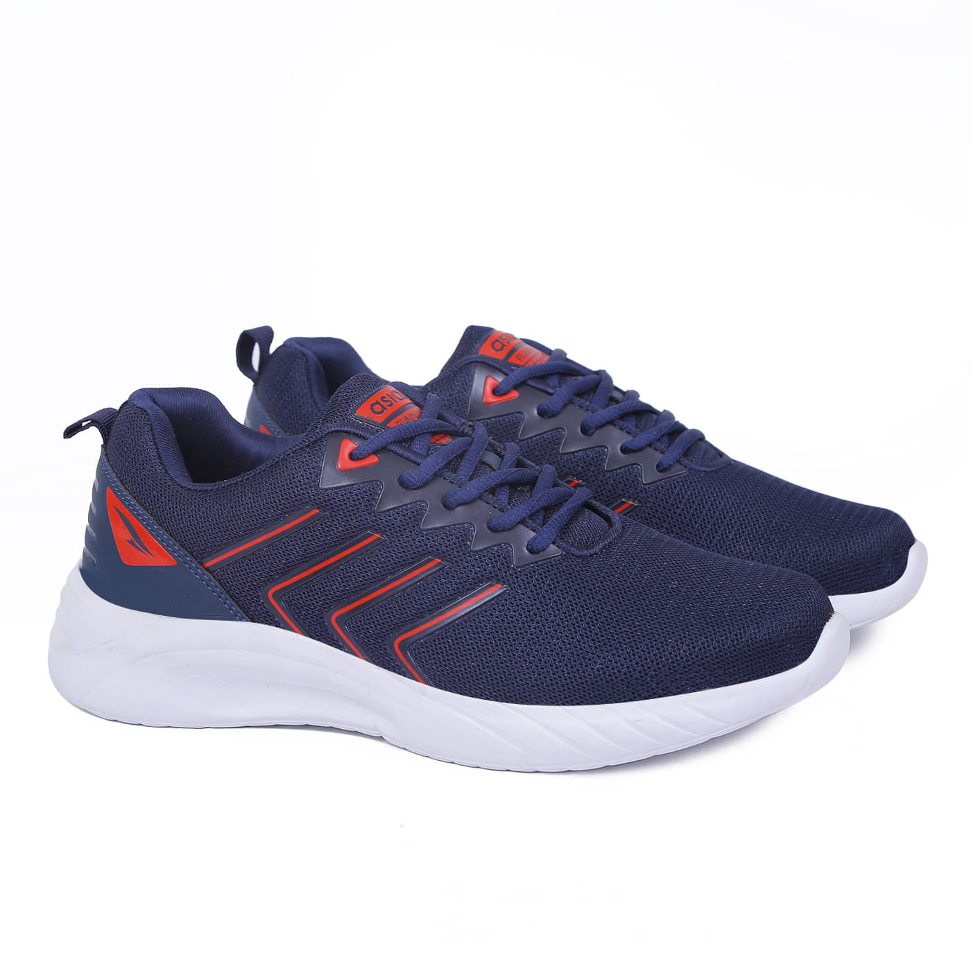     			ASIAN - Battle-05 Navy Blue Men's Sports Running Shoes
