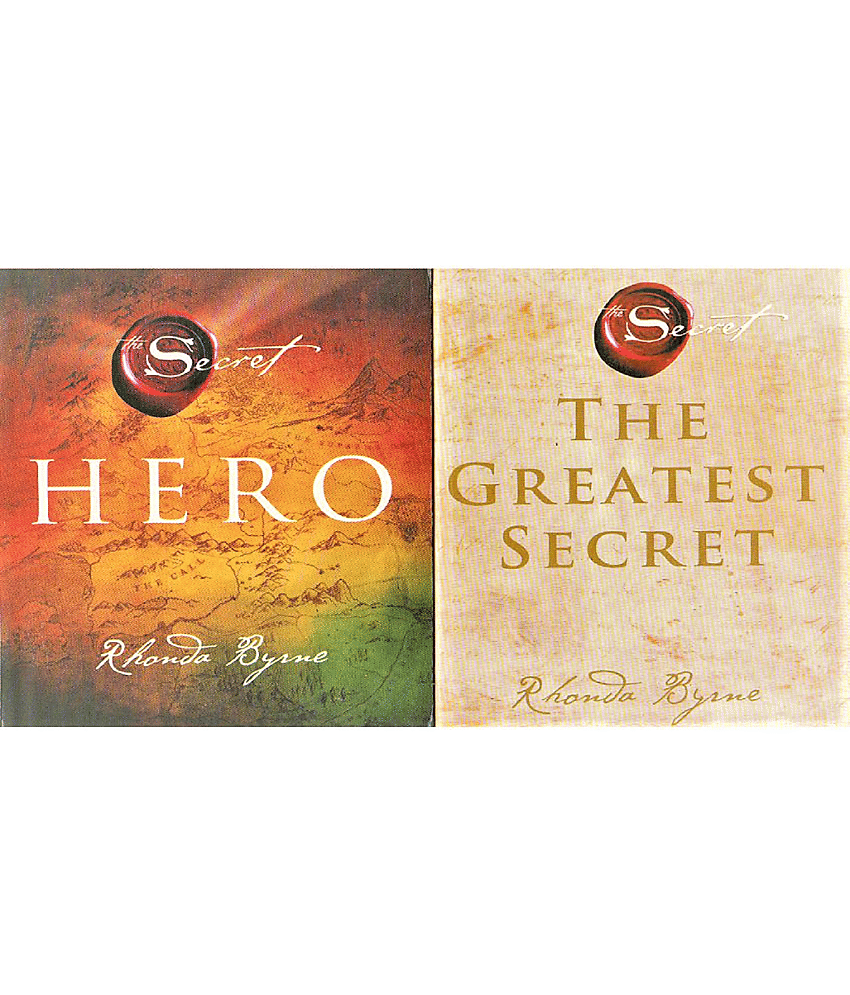 Combo 2 THE GREATEST SECRET AND HERO TWO GREAT BOOKS SET- BY RHONDA BYRNE. - Stationery | Buy online on ZillyBuy