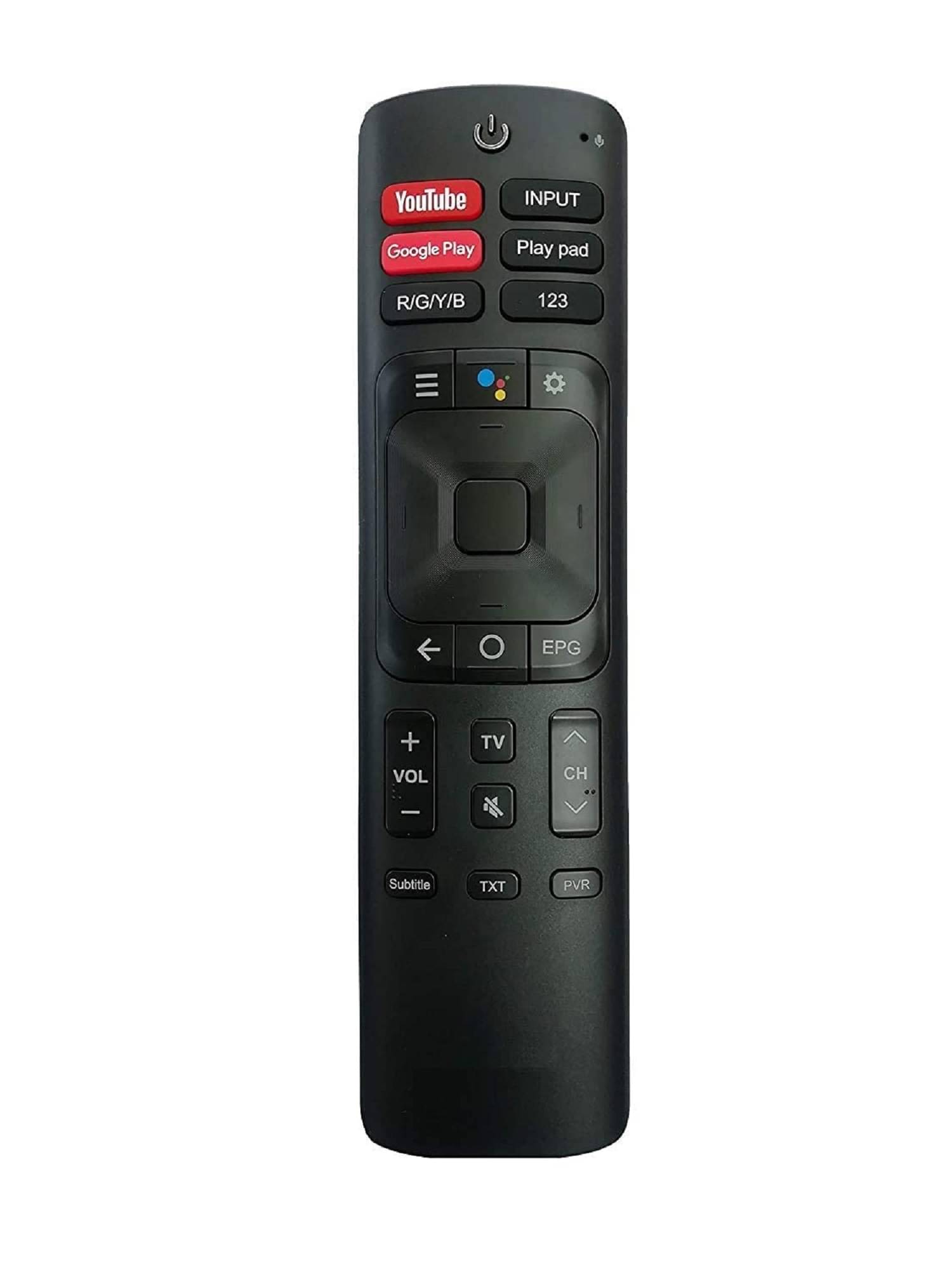     			Hybite VU 4K Ultra HD led TV Remote Compatible with Vu led tv (Without Voice)