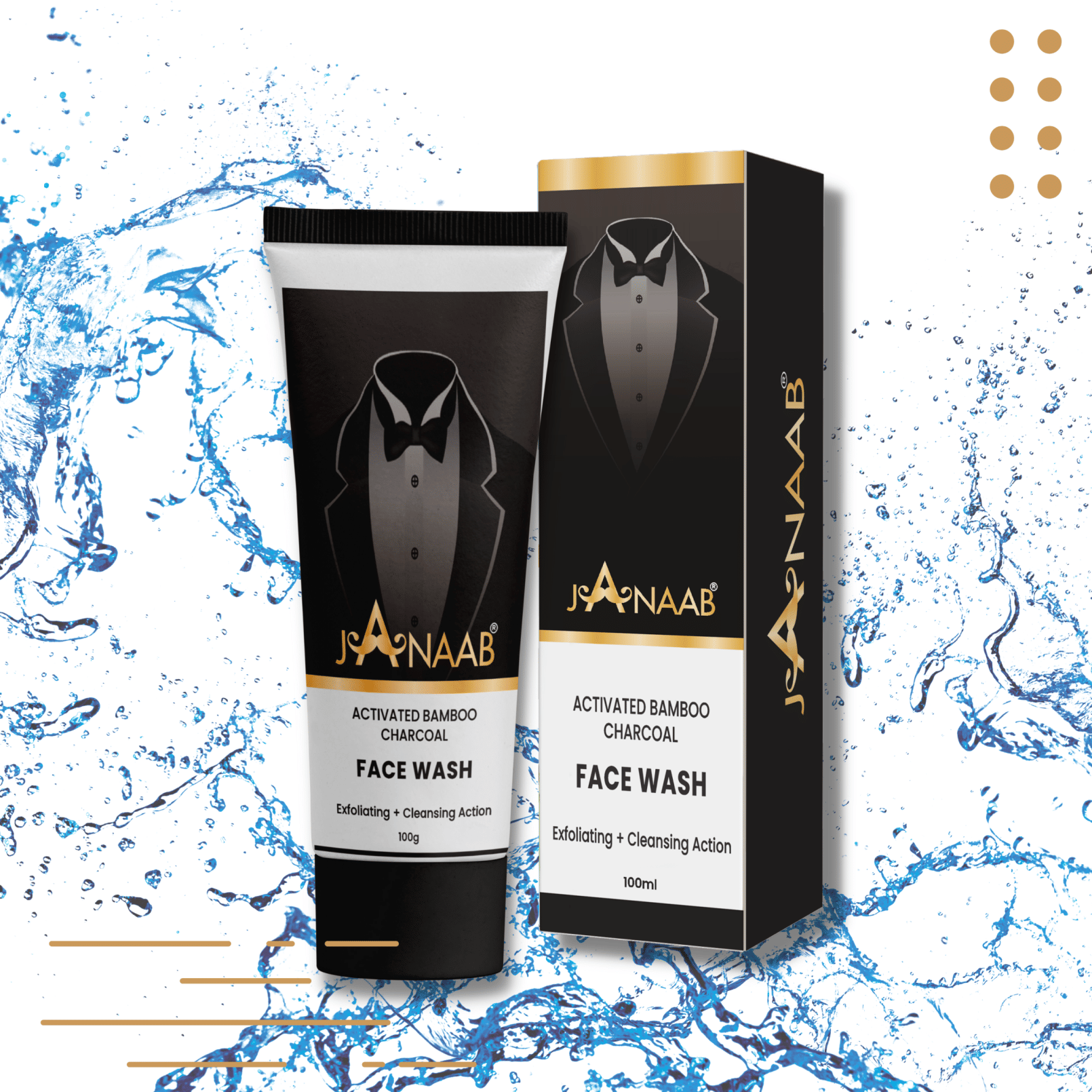 Janaab - Exfoliating Face Wash For All Skin Type ( Pack of 1 )