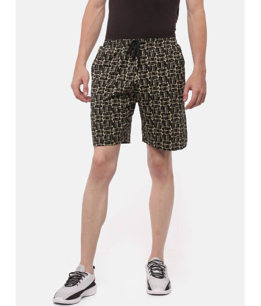     			Dollar Athleisure - Black Cotton Men's Shorts ( Pack of 1 )