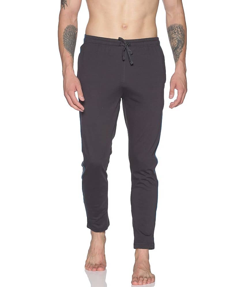 Dollar Athleisure - Grey Cotton Men's Trackpants ( Pack of 1 ) - Track Pants | Buy online on ZillyBuy