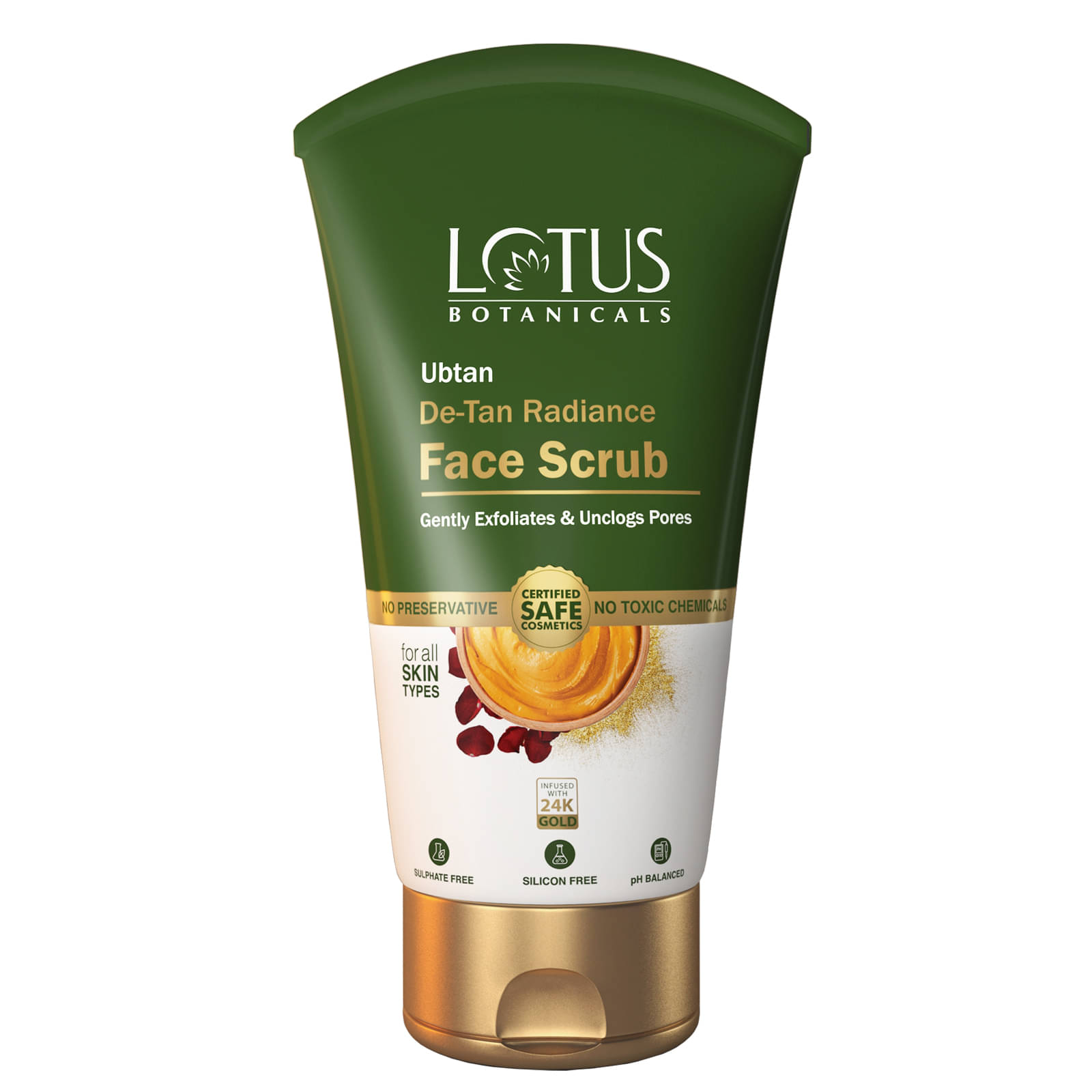     			Lotus Botanicals Ubtan Face Scrub 100g