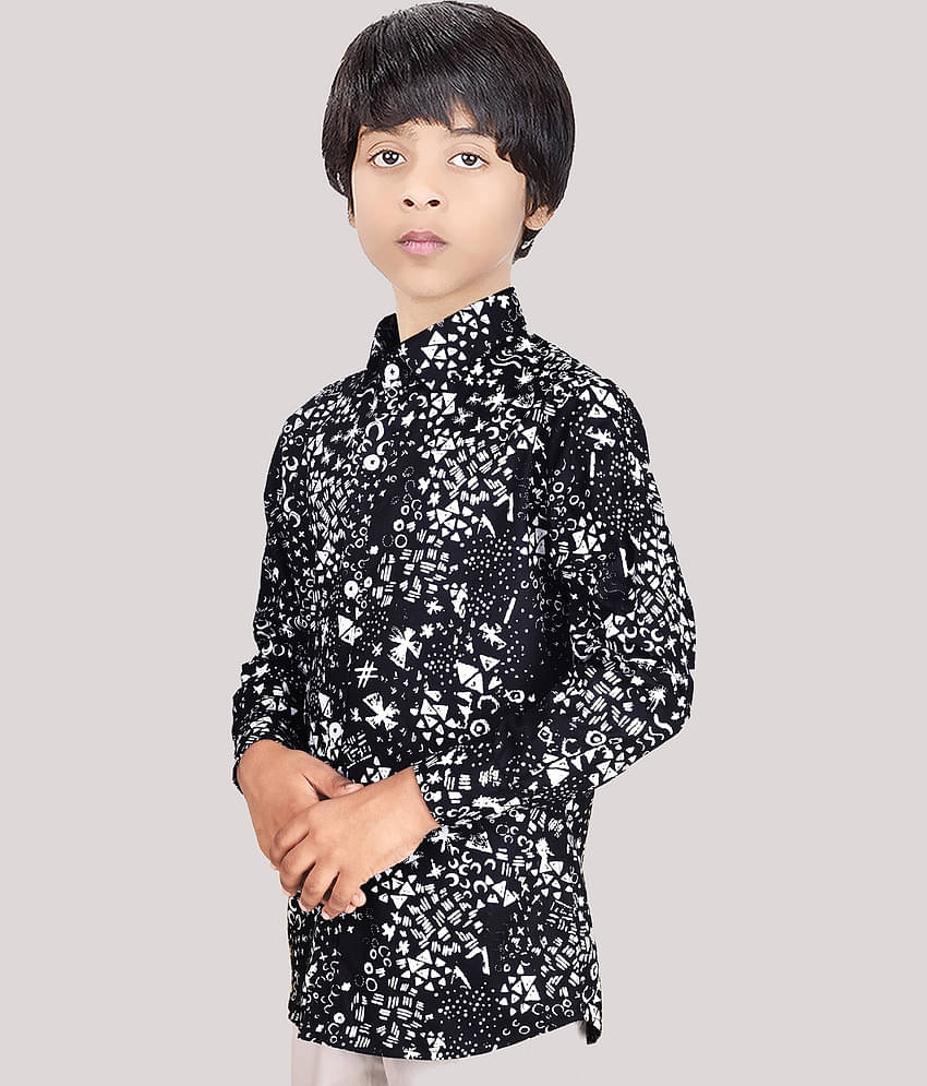 Made In The Shade Pack of 1 Boys 100% Cotton Shirt ( White )