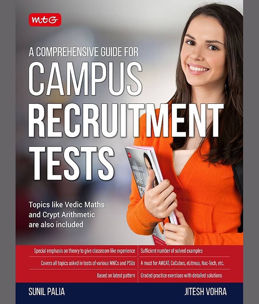 A Comprehensive Guide For Campus Recruitment Tests - Stationery | Buy online on ZillyBuy