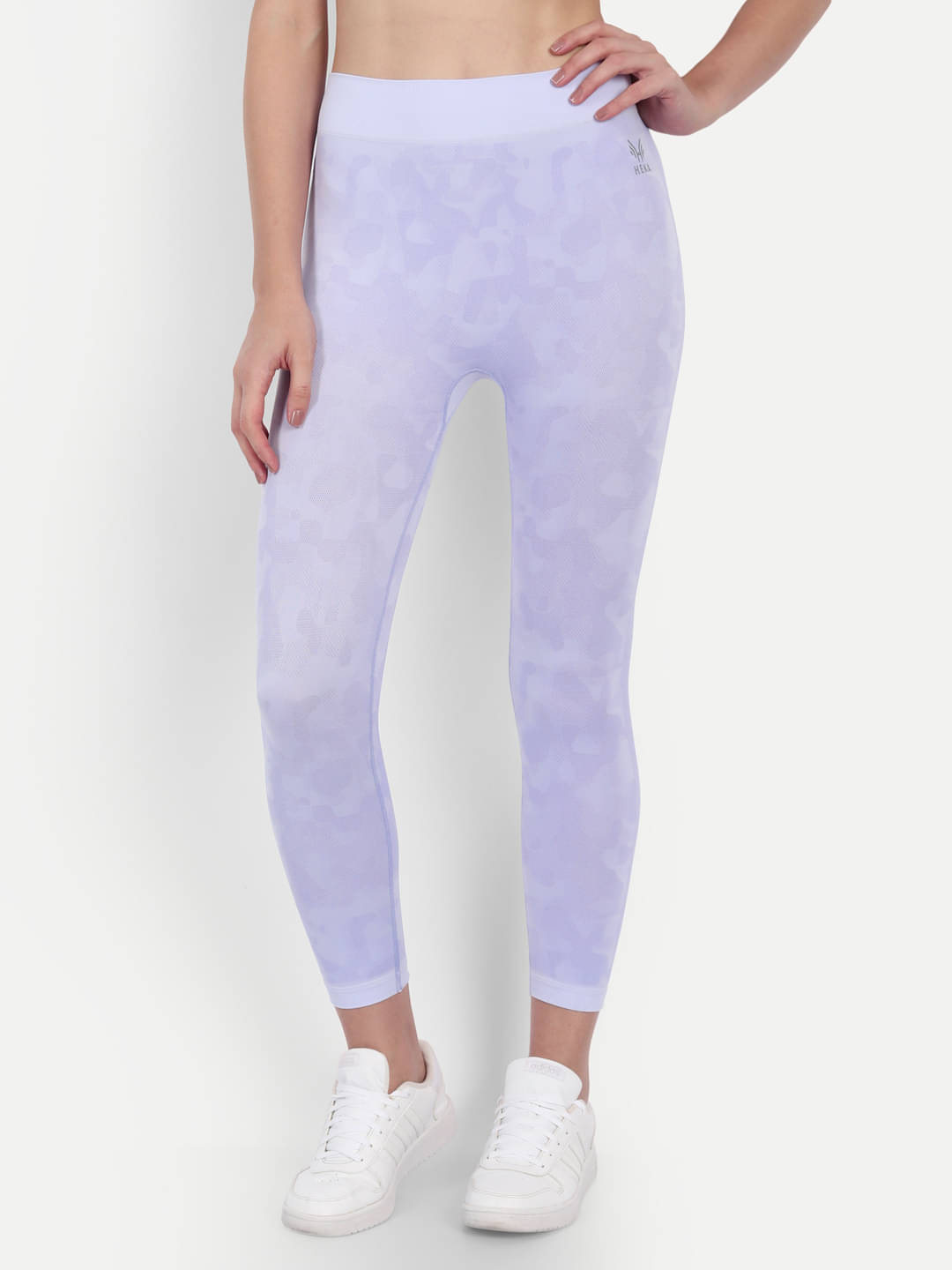     			HEKA - Lavender Nylon Regular Fit Women's Sports Tights ( Pack of 1 )