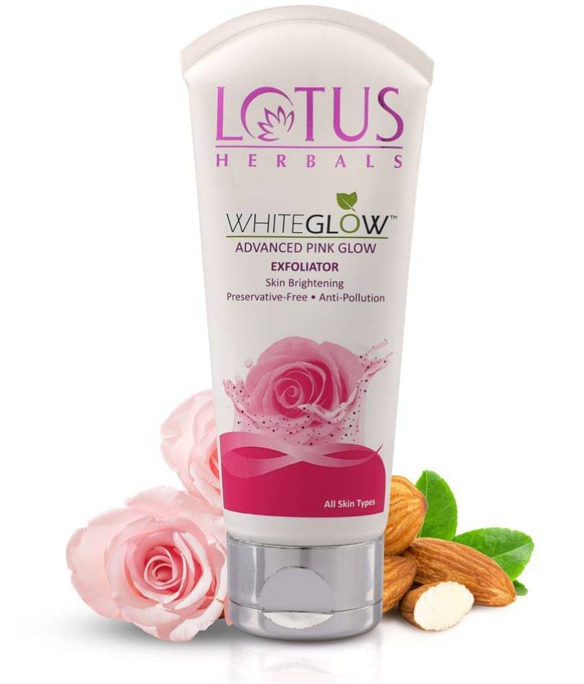 Lotus Herbals Whiteglow Advanced Pinkglow Exfoliator , Brightens Skin , 100G Lotus Herbals Whiteglow Advanced Pinkglow Exfoliator , Brightens Skin , 100G
