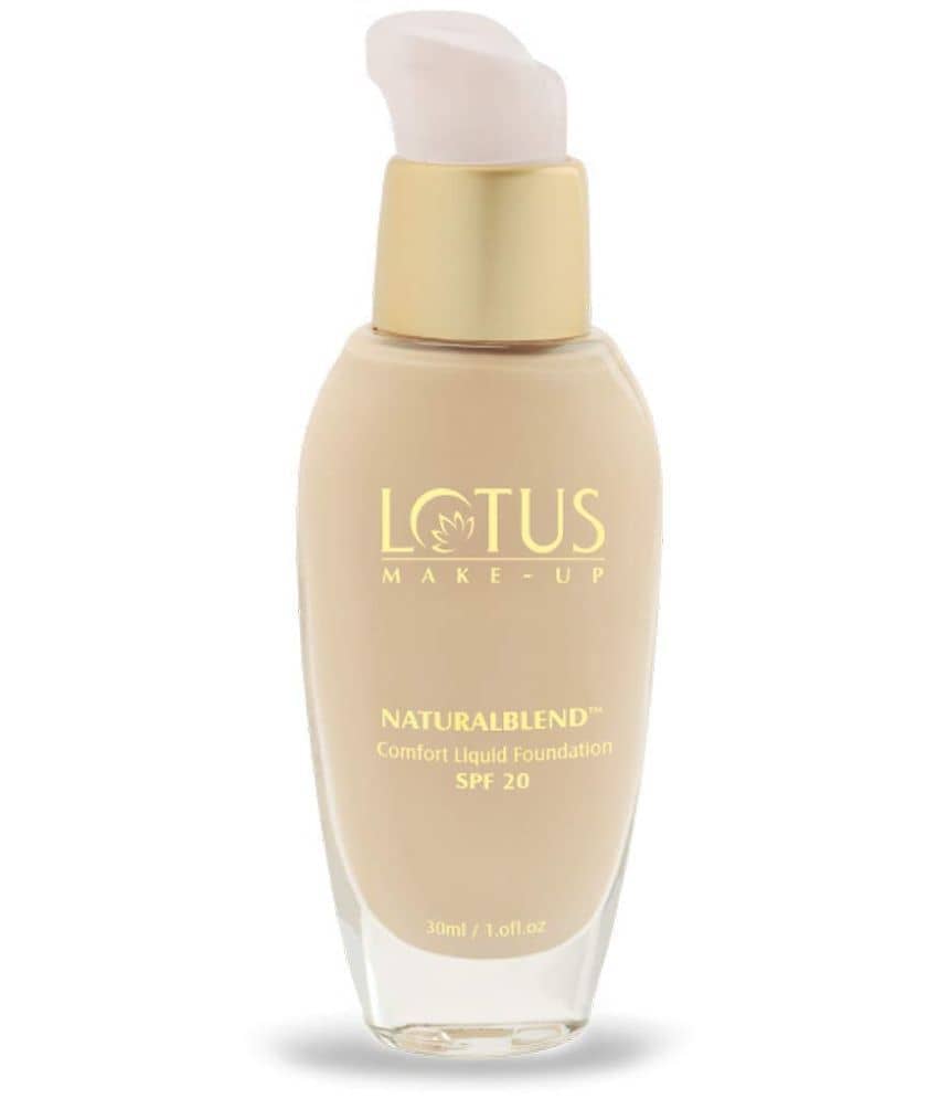 Lotus Make,Up Naturalblend Comfort Liquid Foundation Spf,20 Oily \ Dry 320 Buff 30ml