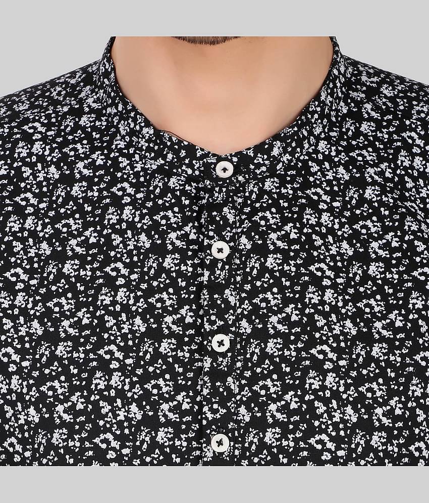 Made In The Shade - Black Cotton Men's Regular Kurta ( Pack of 1 )