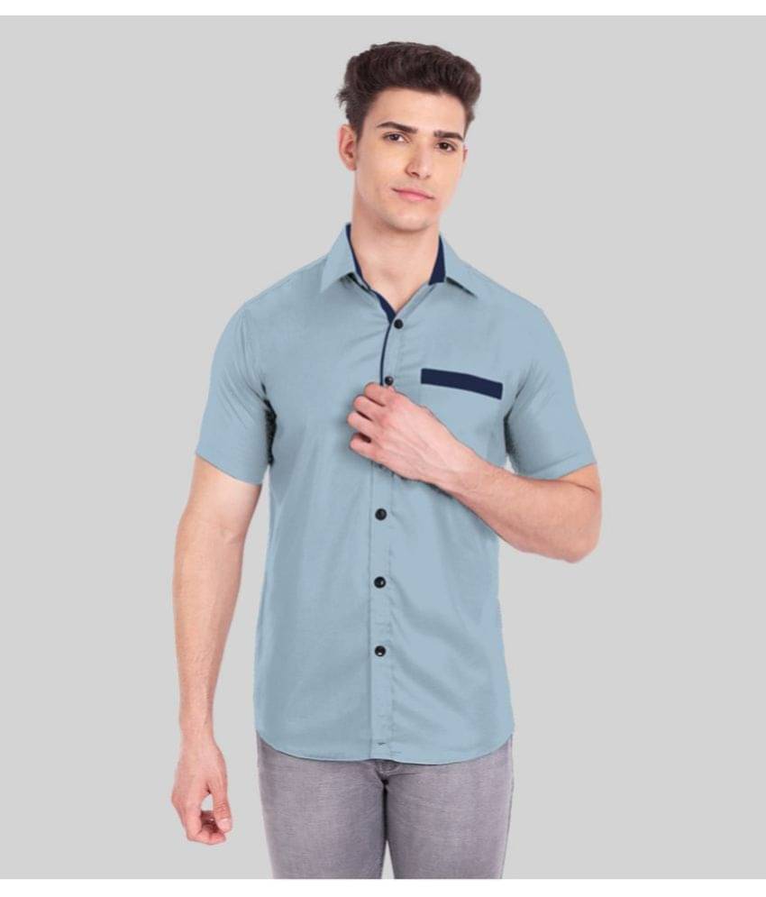     			Vida Loca - Grey Cotton Slim Fit Men's Casual Shirt ( Pack of 1 )