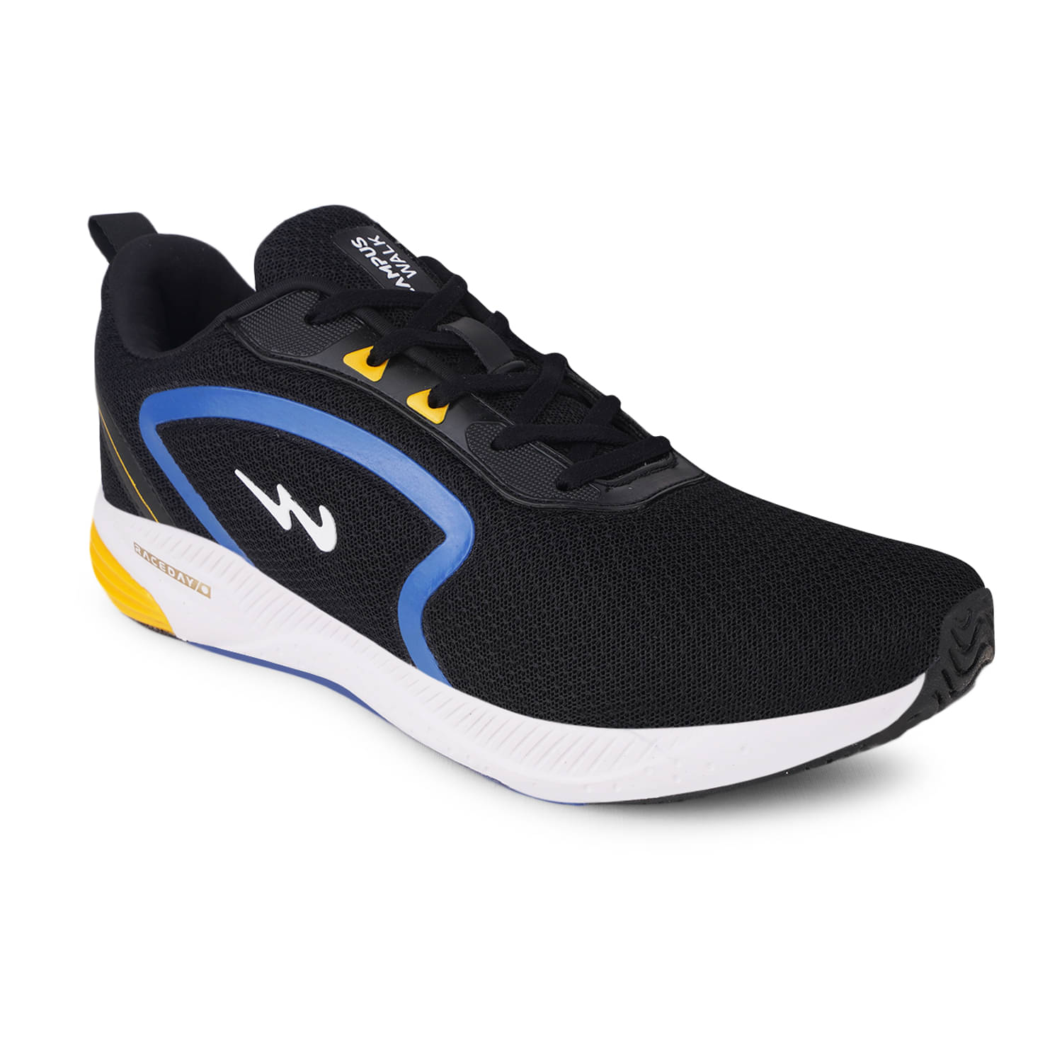 Campus - CAMP KARL Black Men's Sports Running Shoes Campus - CAMP KARL Black Men's Sports Running Shoes