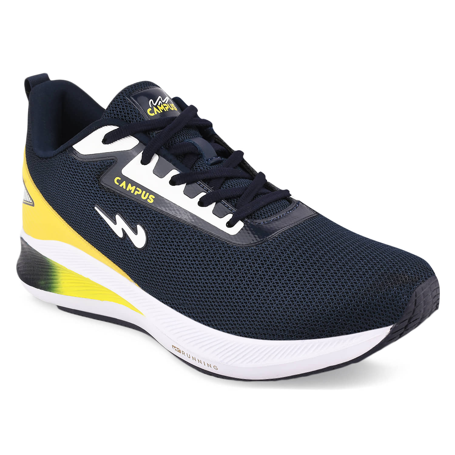Campus CAMP KRIPTO Yellow Men's Sports Running Shoes
