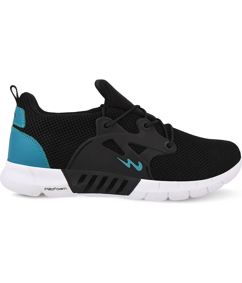 Campus - SPHERE Black Men's Sports Running Shoes