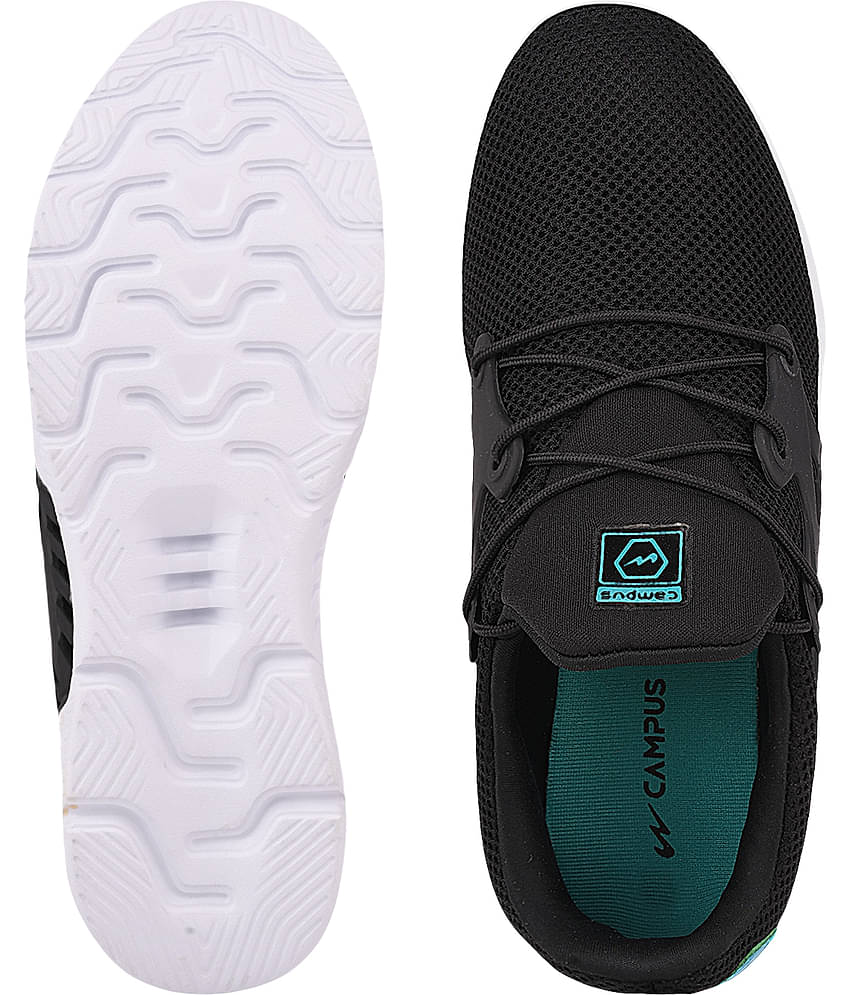 Campus - SPHERE Black Men's Sports Running Shoes
