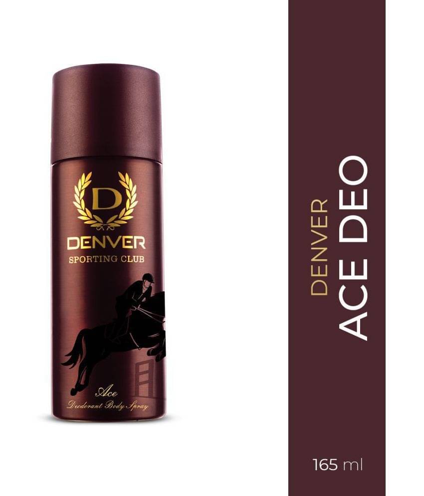     			DENVER Sporting Club Ace Deo Long Lasting Deodorant Spray - For Men 165 ml, (Pack of 1)
