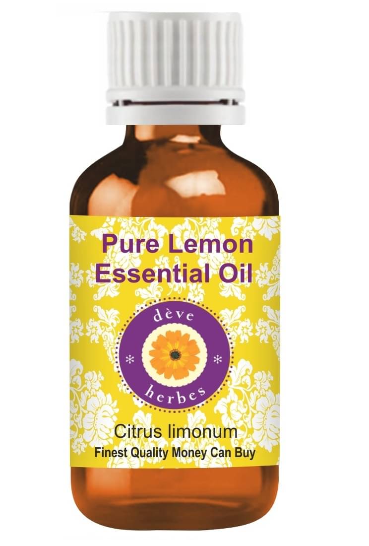 Deve Herbes - Lemon Essential Oil 30 mL ( Pack of 1 ) Deve Herbes - Lemon Essential Oil 30 mL ( Pack of 1 )