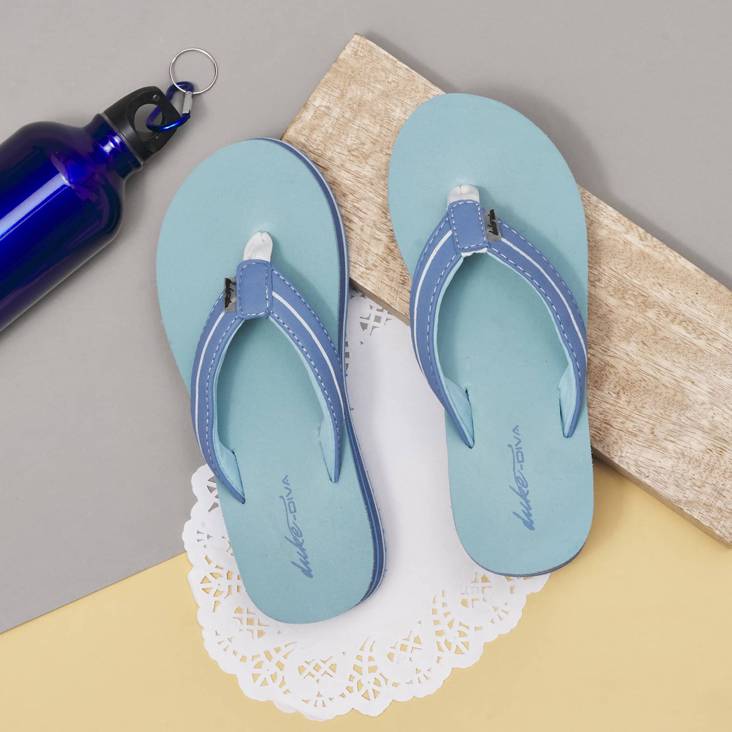     			Duke - Green Women's Thong Flip Flop