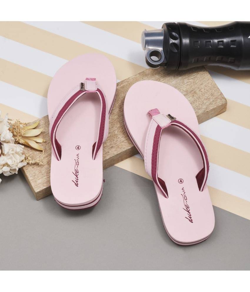     			Duke - Pink Women's Slide Flip Flop