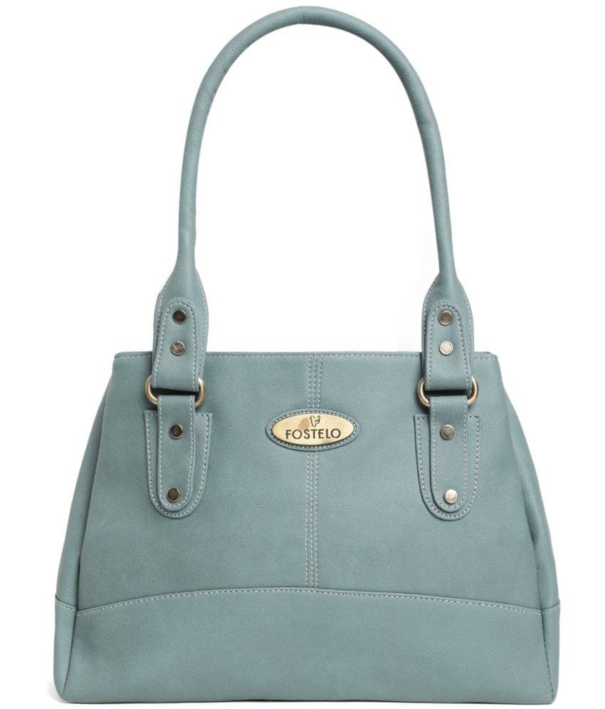     			Fostelo Shoulder Bag PU Set of 1 ( Grey Melange )