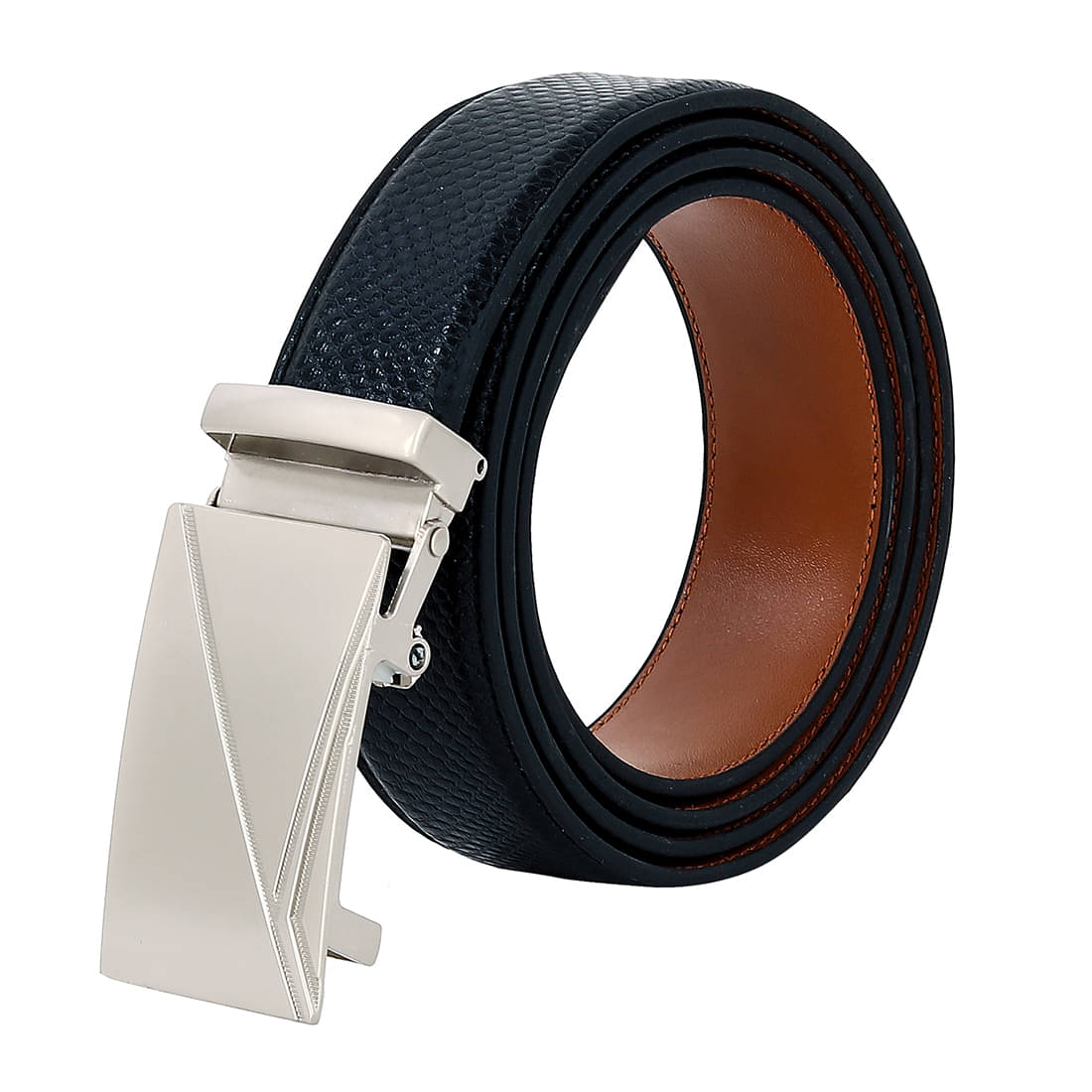     			Leather World - Synthetic Men's Formal Belt ( Pack of 1 )