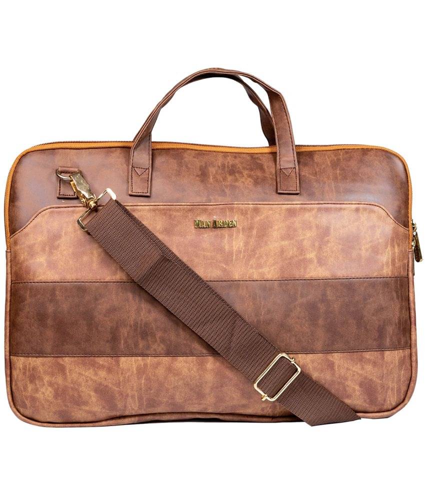     			Man Arden 14 Ltrs Brown Laptop Bags