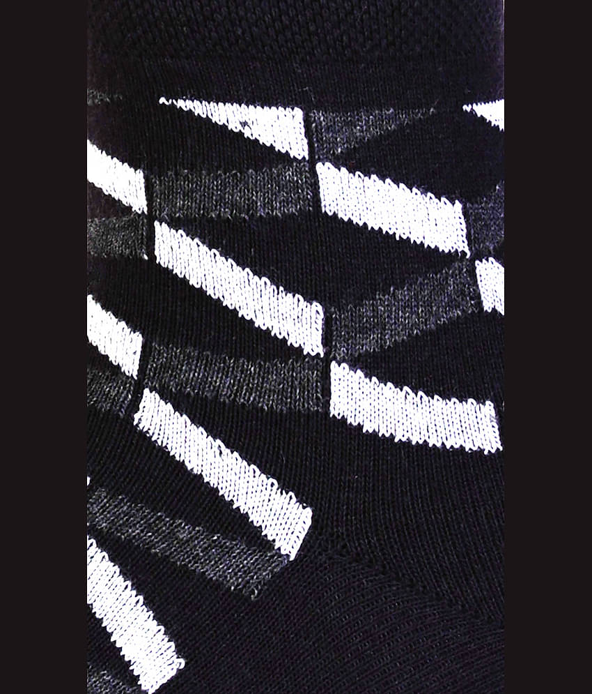 RC. ROYAL CLASS - Cotton Men's Printed Multicolor Ankle Length Socks ( Pack of 3 )