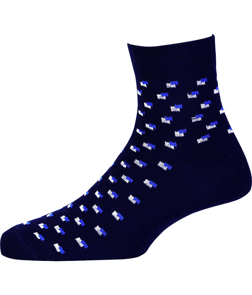 RC. ROYAL CLASS - Cotton Men's Printed Multicolor Ankle Length Socks ( Pack of 3 )